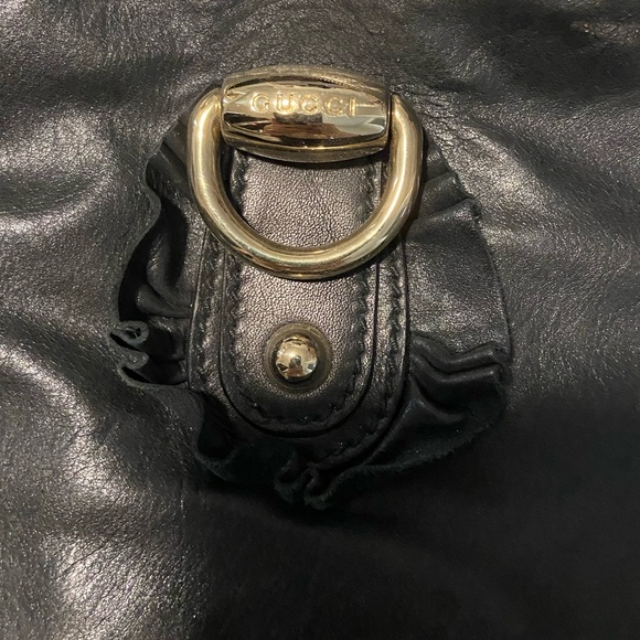 VINTAGE Gucci Black Shoulder Bag - Picture 3 of 7
